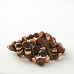 nar 268 Náramek- hnědá