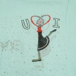 354 4 Šátek- sv.modrá