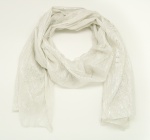 442 5 Šál- bílá