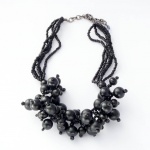 nah 9 Černý náhrdelník