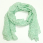 369 4 Šátek- sv.zelená