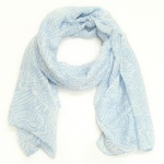369 4 Šátek- sv.modrá