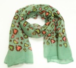 368 4 Šátek- zelená