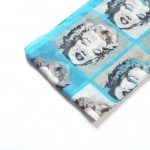 258 2 Šátek- sv. modrý