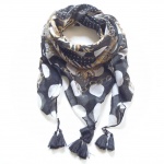 270 2 Šátek- černý