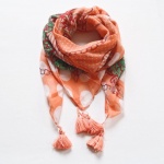 270 2 Šátek- lososový
