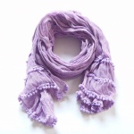 93.-8 Šátek- fialový