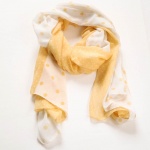 262 2 Šátek- žlutý