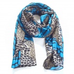 281 2c Šátek- modrý