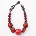 nah 752 Náhrdelník-červený
