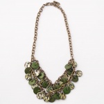 nah 771 f Náhrdelník-zelená