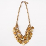 nah 771 f Náhrdelník-žlutá