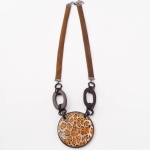 nah 783 Náhrdelník-hnědý