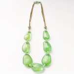 nah 562 Náhrdelník-zelená