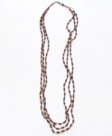 nah 519 Náhrdelník-hnědá