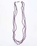 nah 519 Náhrdelník-fialová