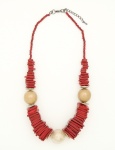 nah 618g Náhrdelník- červená