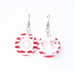 nau 142 Náušnice- červená