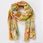 264 2 Šátek- žlutá