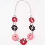 nah 1446 Náhrdelník- růžová