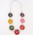 nah 1446 Náhrdelník- žlutá