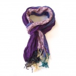 183-10 Šál- fialová