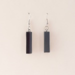 nau 29 Náušnice- černá