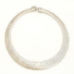 nah 629b Náhrdelník- stříbrná