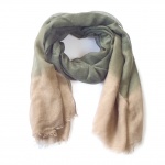 291 3 Šátek- zelená