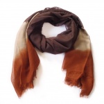 291 3 Šátek- hnědá