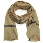 404 4 Šál- šedohnědá