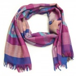382 4 Šátek- fialová