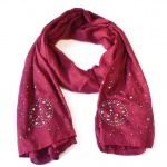 308 3 Šátek- vínová