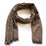 303 3 Šál- hnědá/šedá