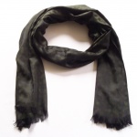 303 3 Šál- zelená/černá