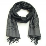 371 4 Šál- tm.šedá