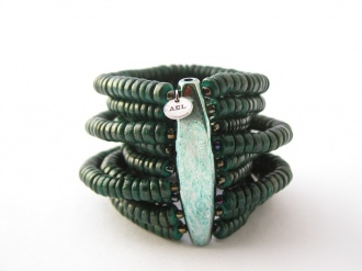 nar 249 Náramek- zelená