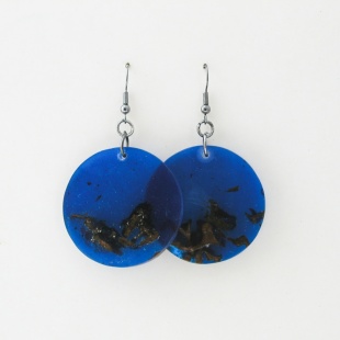 nau 660 Náušnice- modrá