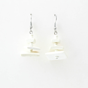 nau 525 Náušnice-smetanová