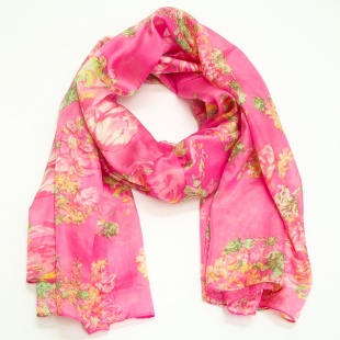 364 4 Šátek- růžová