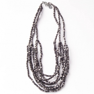 nah 596 Náhrdelník-černá