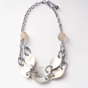 nah 601 Náhrdelník-stříbrná