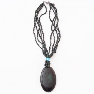 nah 1189 Náhrdelník-modrá