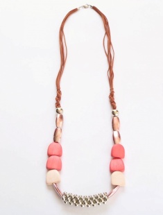 nah 656 Náhrdelník-růžová