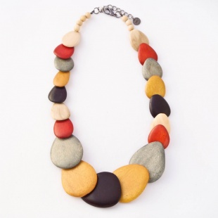 nah 279a Náhrdelník-žlutá