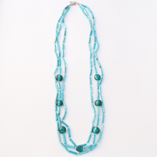 nah 607 Náhrdelník-modrá