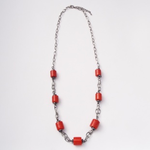 nah 800 Náhrdelník-červená