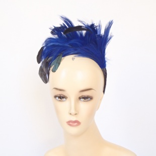 čelenka 209 Čelenka- modrá