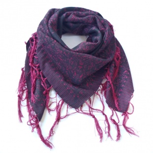 185-10 Šátek- fialová