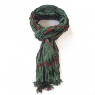 213 1a Šátek- zelená